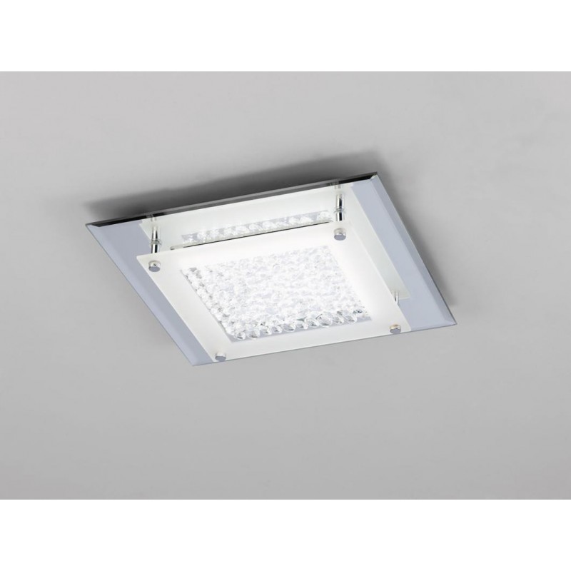 Plafón techo cuadrado Crystal Mantra  pequeño